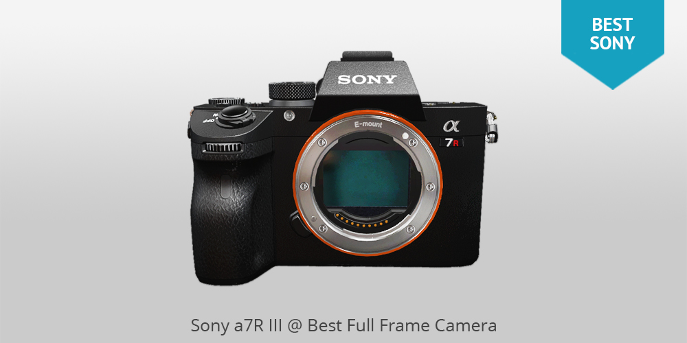 sony a7r iii best full frame camera