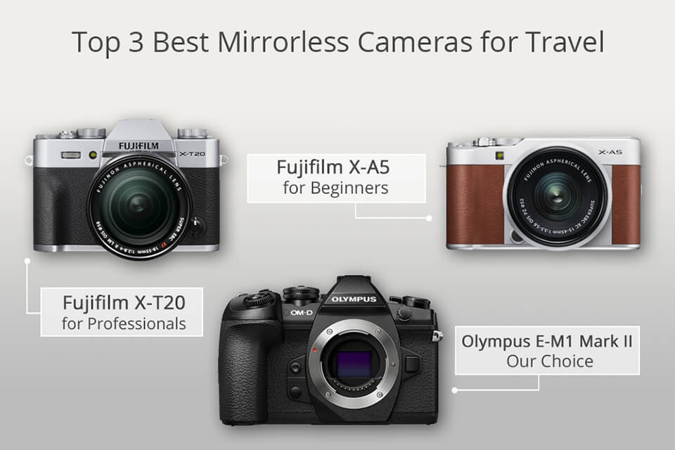 Terminologie Uitroepteken Keer terug 10 Best Mirrorless Cameras for Travel Review - Best Mirrorless Cameras for  Affordable Prices