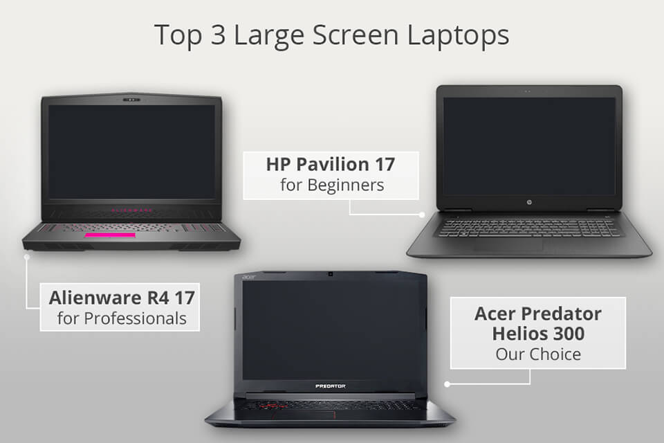 10 Large Screen Laptops Review by Experts - What is the Biggest Screen ...
