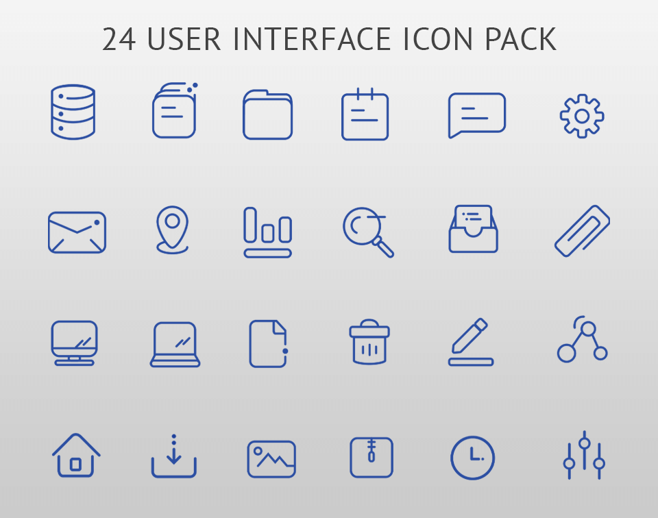 30 FREE Adobe Illustrator Icon Packs