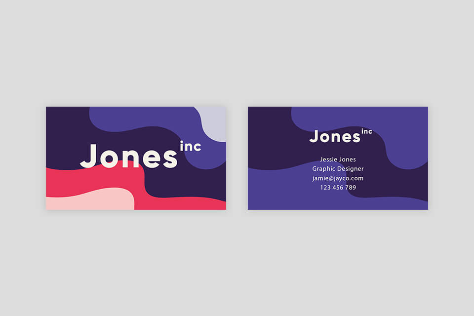 adobe indesign templates business card creative