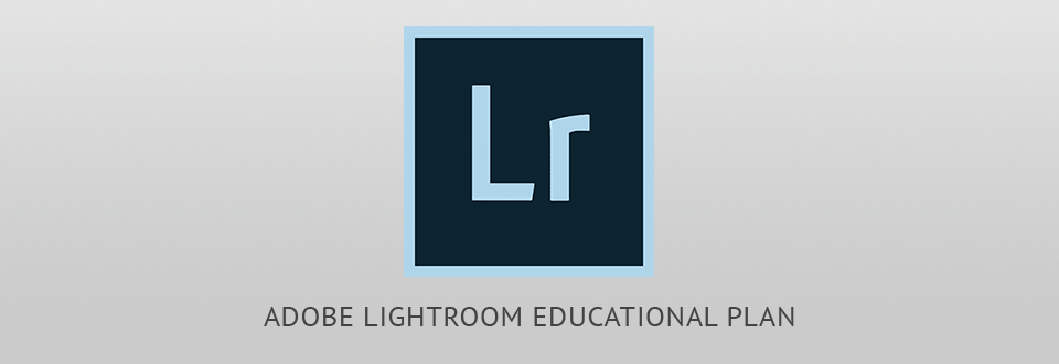 adobe lightroom cc educational plan logo