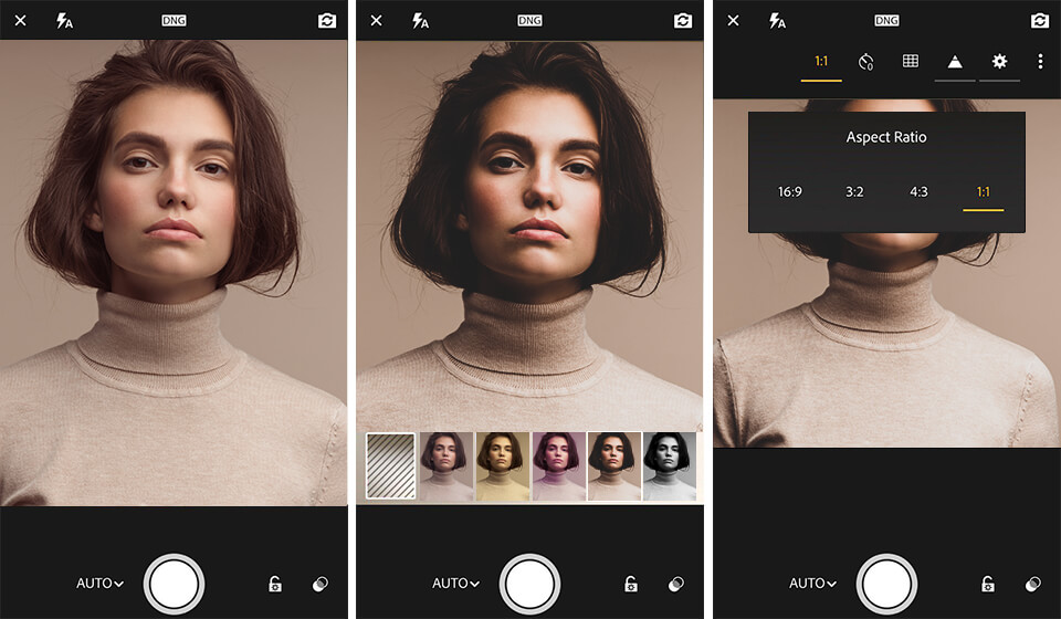 Adobe Lightroom Iphone Camera App Interface 