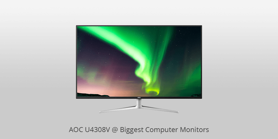 10 Biggest Monitors in 2021 for Home and Office