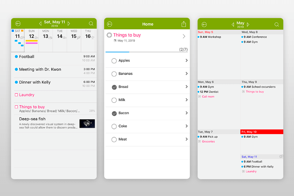 best task calendar app