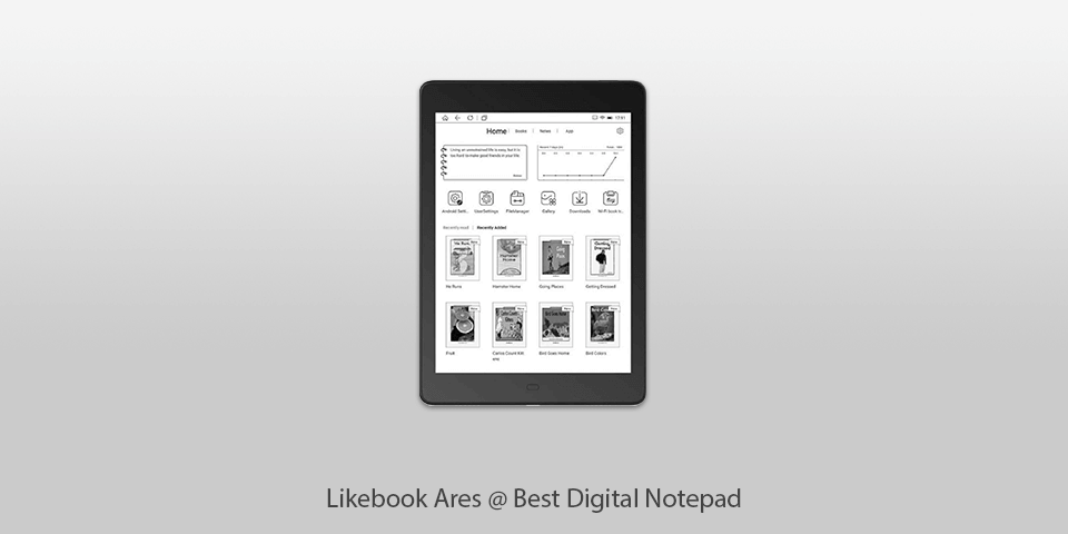 digital notepad likebook ares