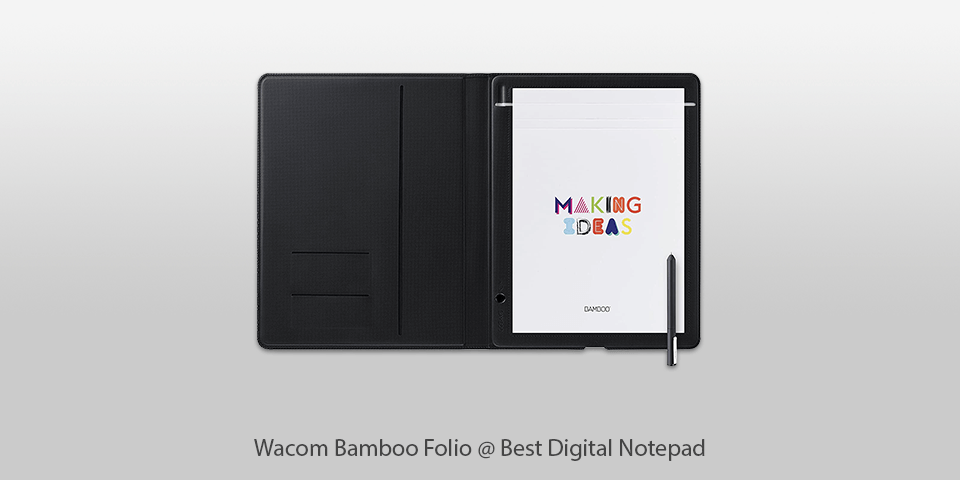 digital notepad wacom bamboo folio