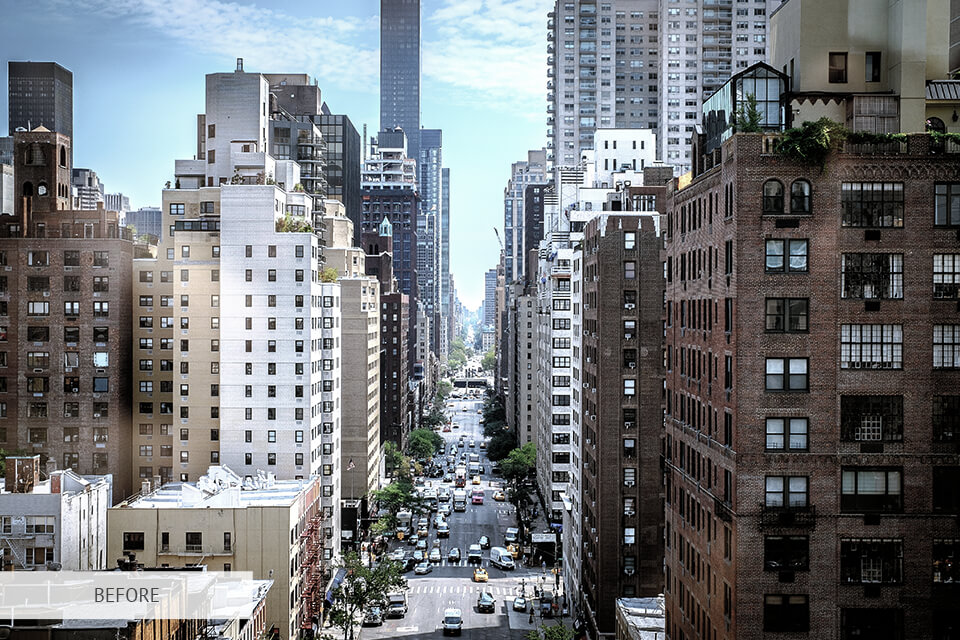 best pink cityscape overlay for pictures in nyc