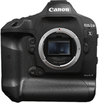 canon eos-1dx mark ii full frame camera