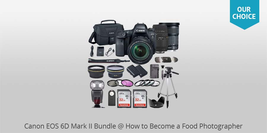 how to become a food photographer equipment