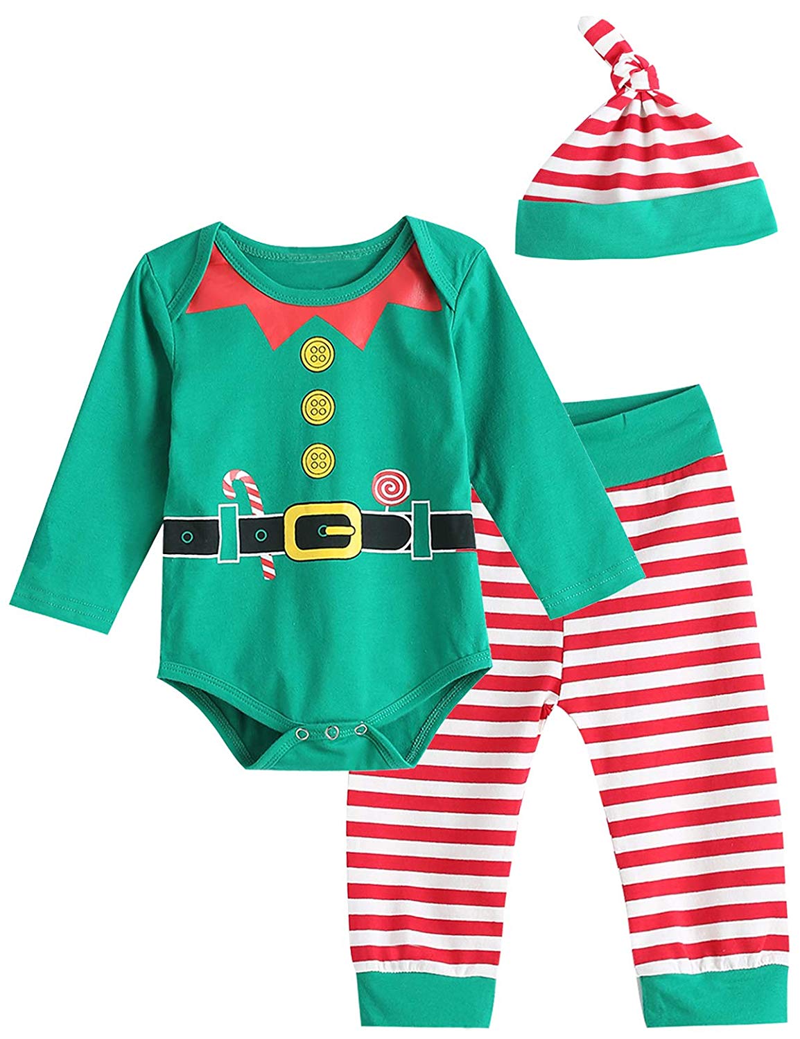 christmas photo props for babies elf costume