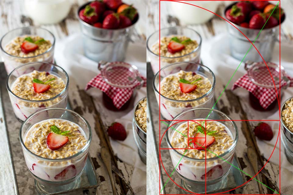 how to become a food photographer composition rules