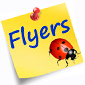 easy flyer creator flyers software logo