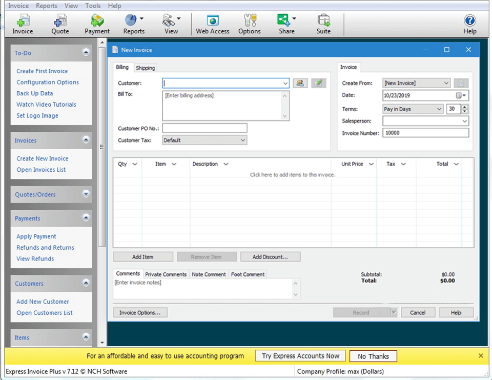 Nch Express Invoice Registration Code Free Download