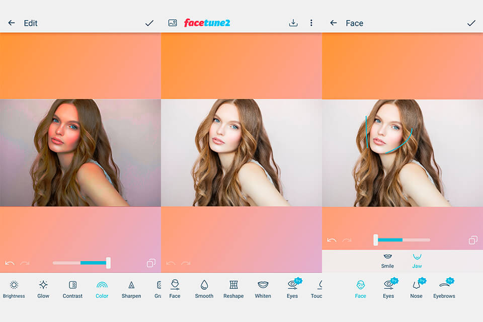 free facetune apps for iphone