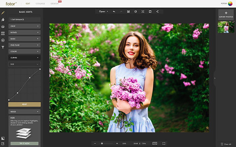 Windows Photo Editor  Photo Editor for Windows 10 Free Download - Fotor