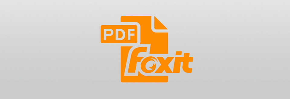 foxit pdf editor free logo