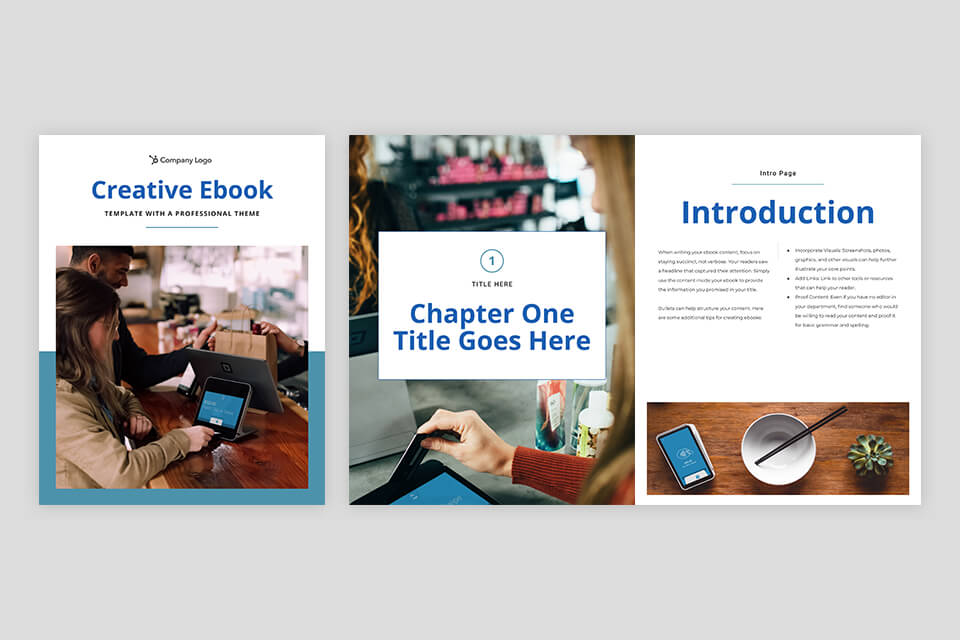 book template indesign