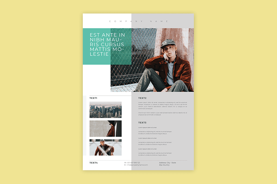 Brochure Template Indesign Free Download