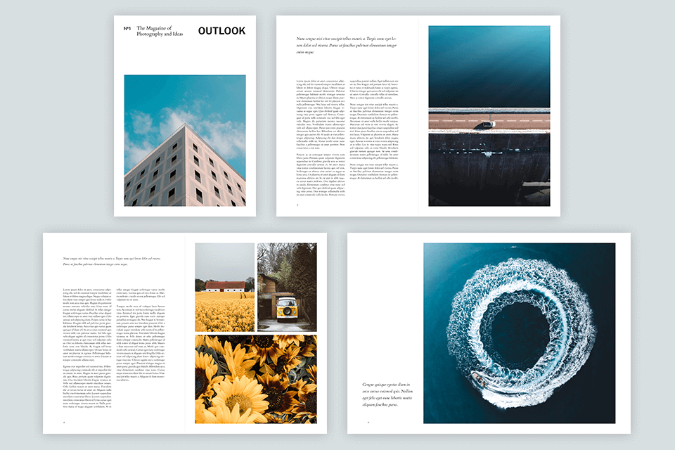 free indesign magazine templates projects a4