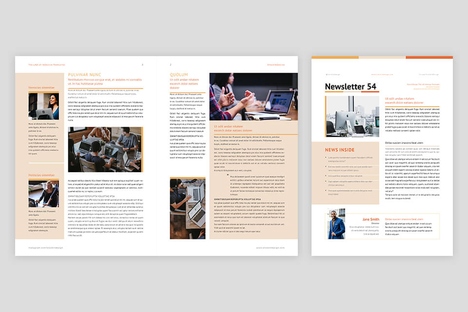 Adobe Indesign Brochure Templates