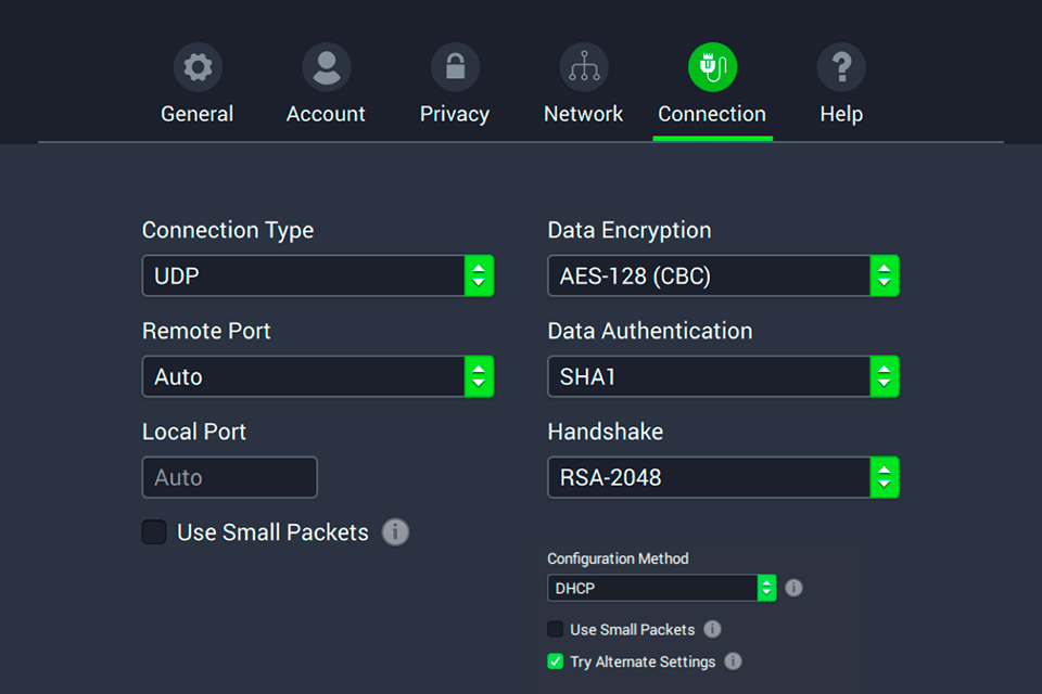 VPN de acceso a Internet privado para la interfaz del enrutador ASUS