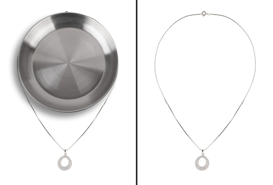 jewelry props for shaping necklaces