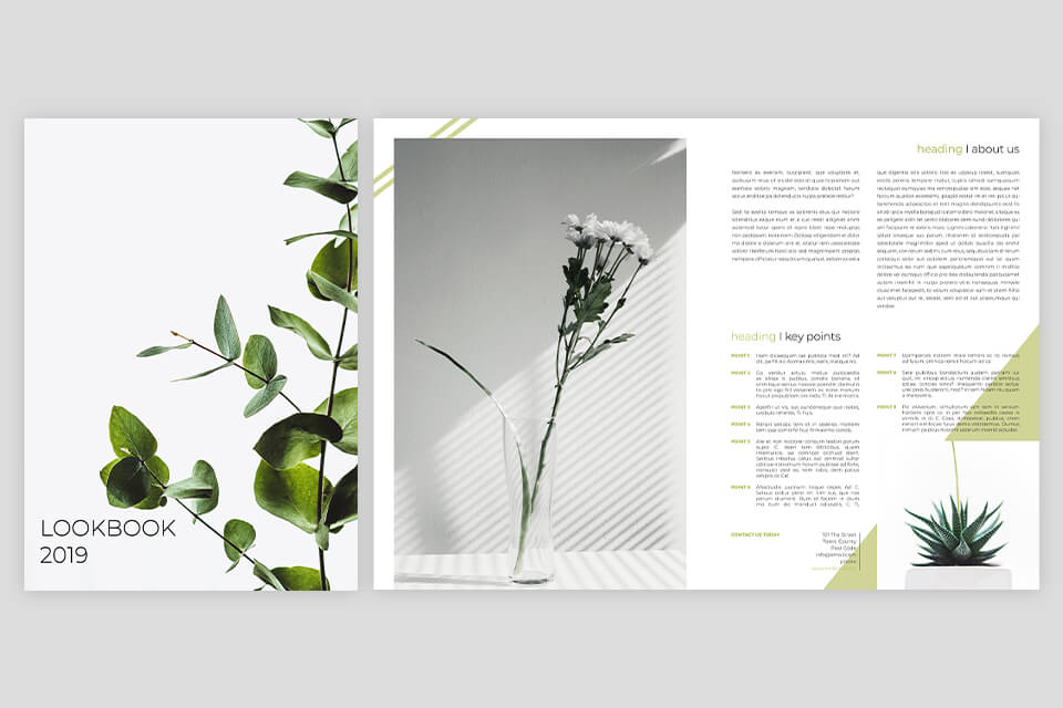 indesign brochure templates free download layout