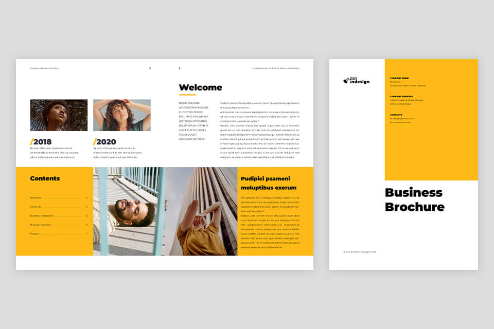 Adobe Indesign Brochure Templates