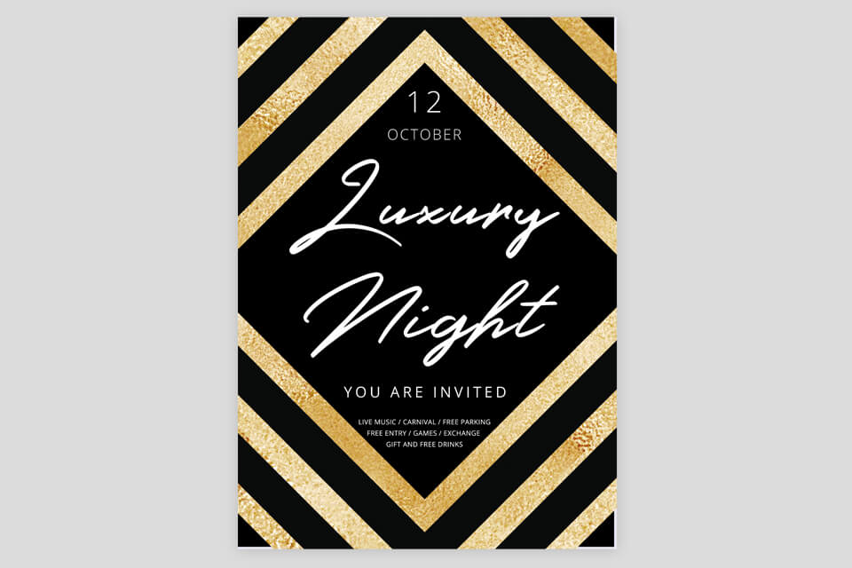 indesign flyer templates free luxury