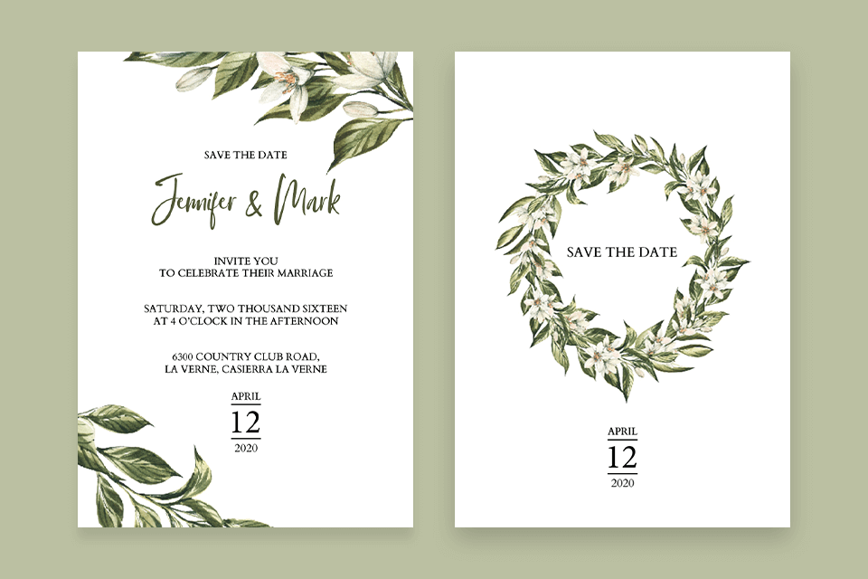 indesign templates free wedding