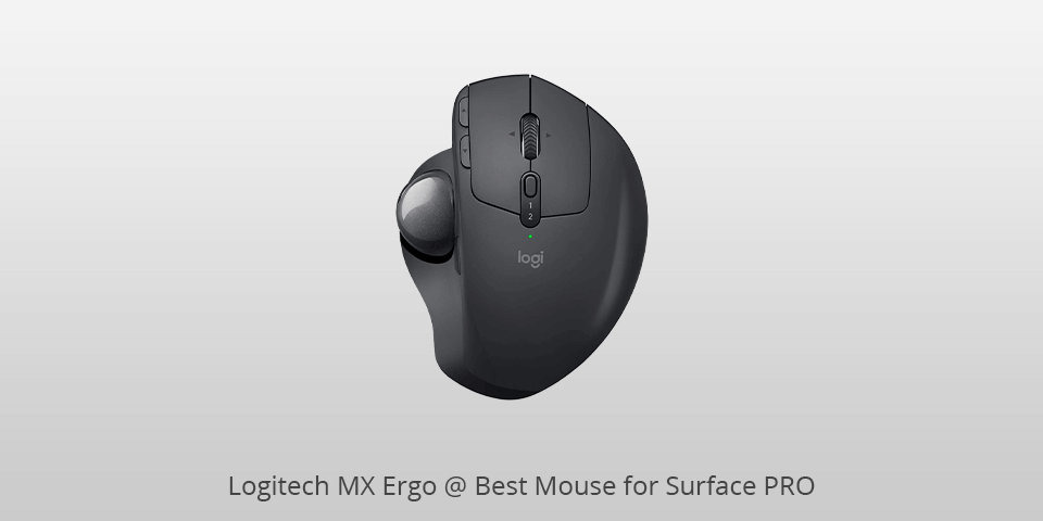 logitech mx ergo mouse for surface pro