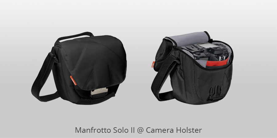 Best Buy: Manfrotto Solo I Holster Camera Bag Blue MB SH-1BU