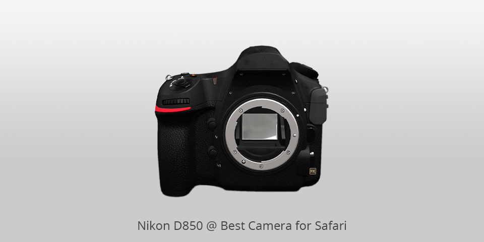 camera for safari nicon d850