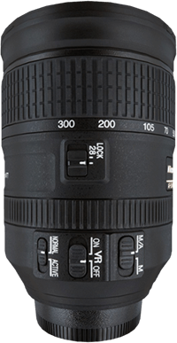 nikon 28-300mm dslr camera lens