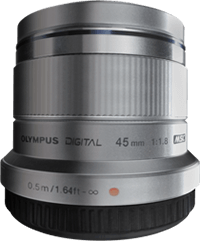 olympus 45 mm-lens