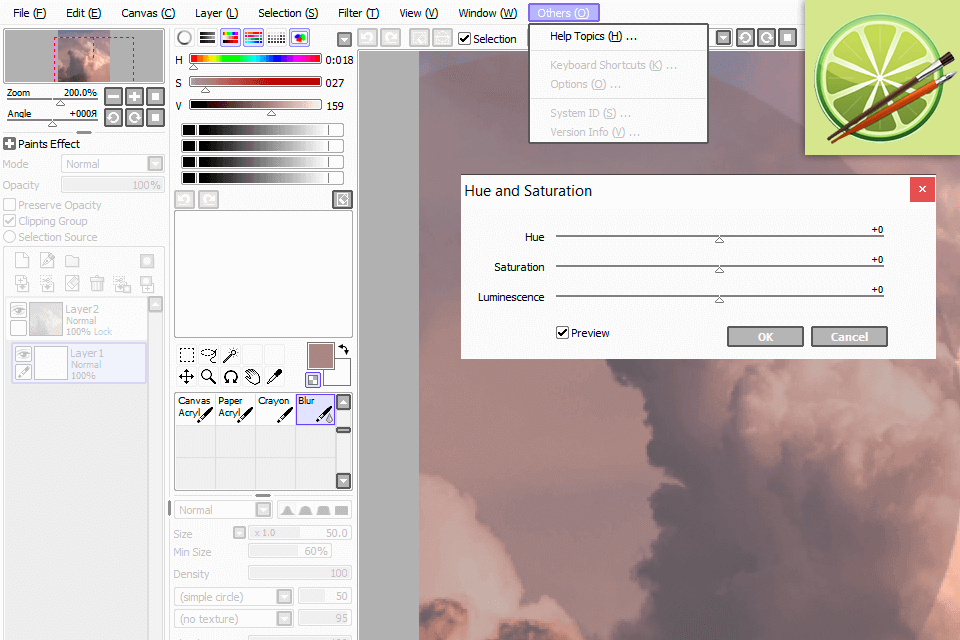 open canvas 6 vs paint tool sai