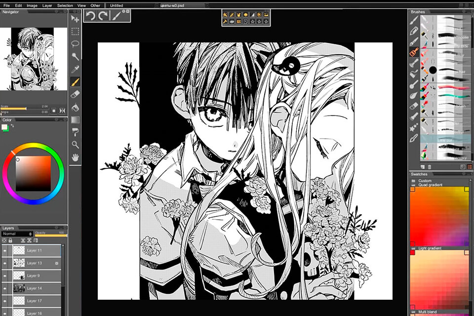 Best free manga drawing software QuyaSoft