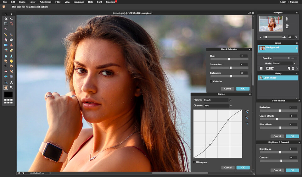 Pixlr X: Free Online Photo Editor for Quickly Retouching Images