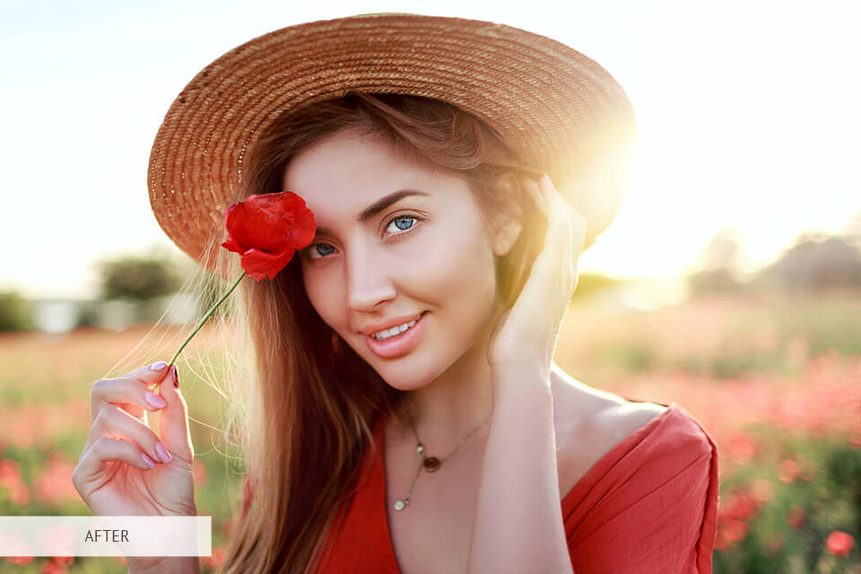 professional portrait photography presets before after