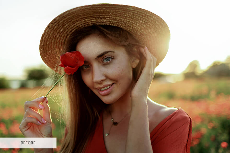 professional portrait photography presets before after