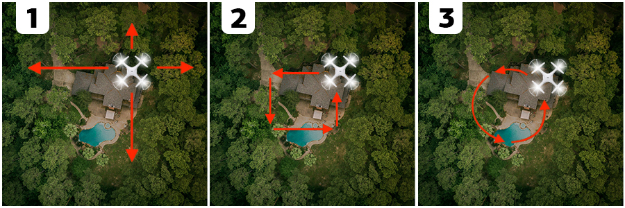 real estate aerial photography drone practice sheet
