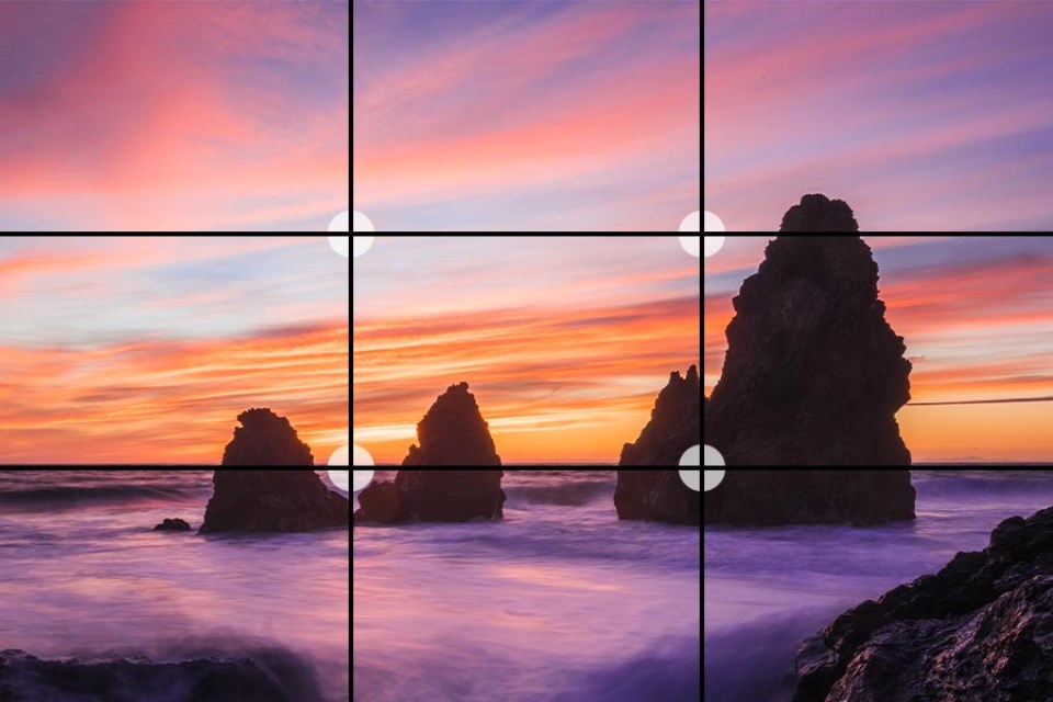 rule of thirds examples before and after