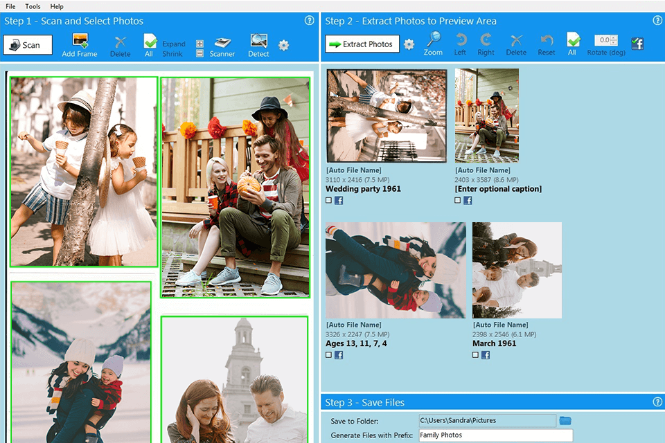 scanspeederfree scanner software for windows 10 interface