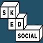 sked social to post on instagram from pc logo