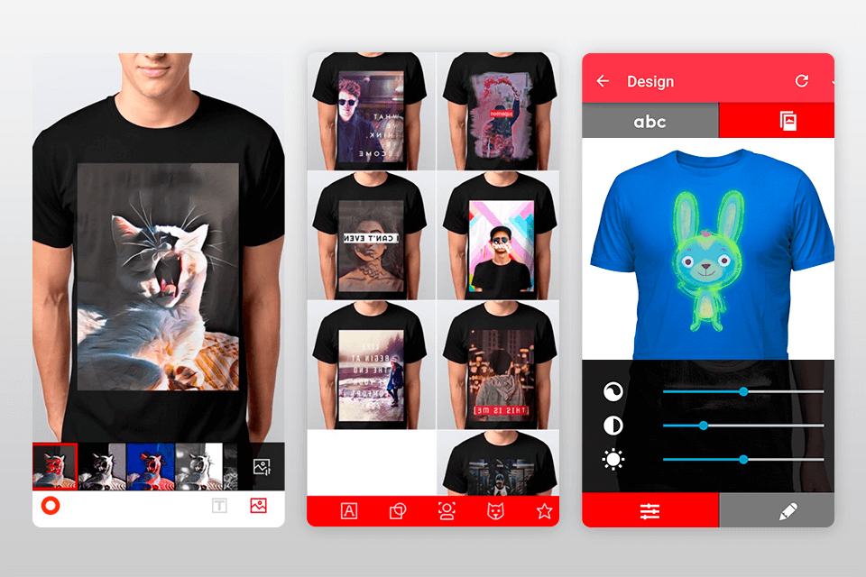 t shirt design app ios