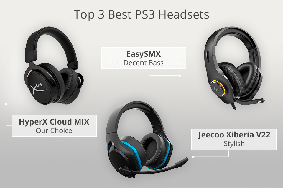 Bliv vores Lim 6 Best PS3 Headsets in 2023: Worth Buying?