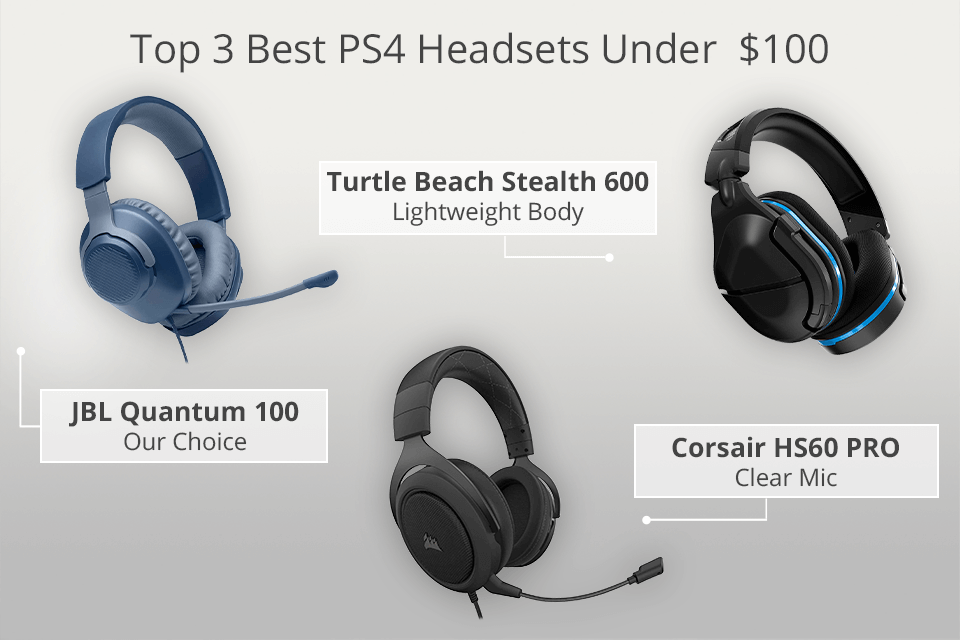 7 Best PS4 Headsets Under in 2023