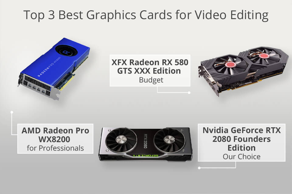 graphics cards for 4k video editing