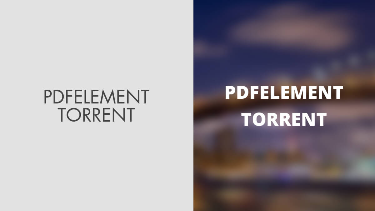 PDFelement Torrent 2024 + Full Activation Code